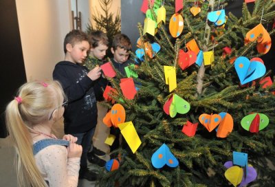 FOTO: Varaždinski mališani u Galerijskom centru napravili svoju Čarobnu šumu