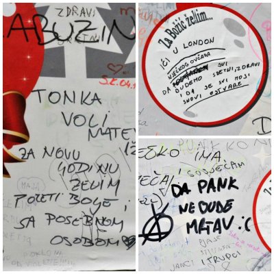 FOTO Varaždinci na Zid želja napisali svoje blagdanske želje, saznajte koje su