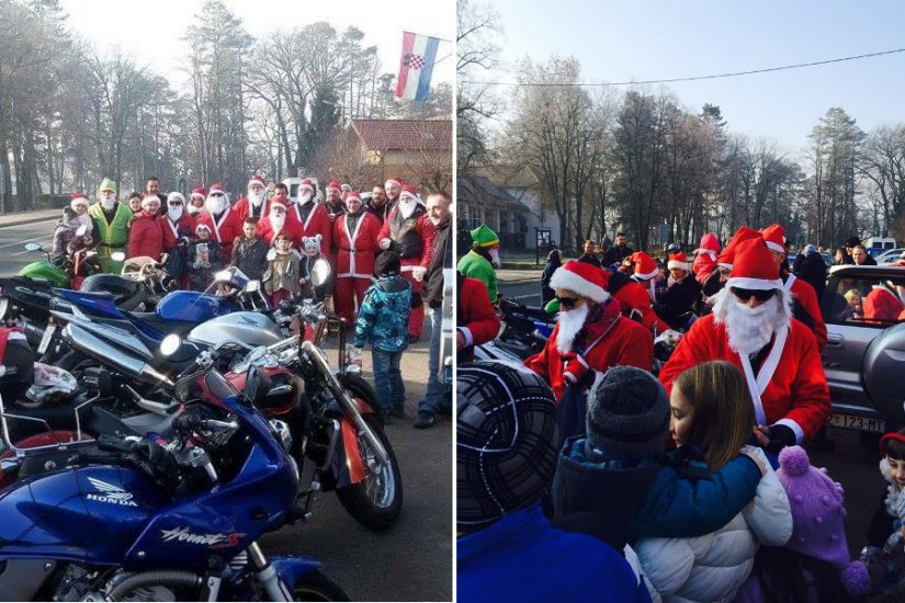 FOTO Zeljarski Motomrazovi darivali mališane u Vidovcu