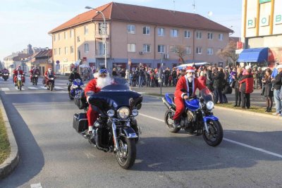 FOTO Djedice i bakice Mrazovi na motorima posjetili Bednju, Lepoglavu i Ivanec