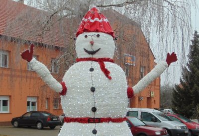 Općina Sveti Đurđ dobila novog stanovnika, snjegovića visokog četiri metra!