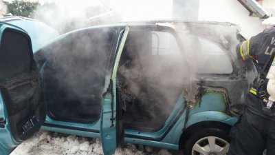 Vatrogasci DVD-a Lepoglava ugasili požar automobila u naselju Očura