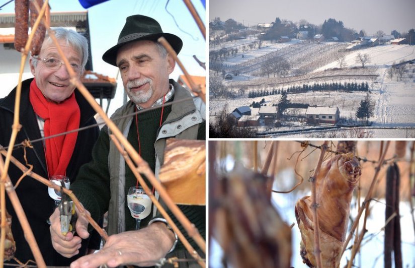 FOTO: Grozdeki proslavili Vincekovo na suncem okupanom Gajskom vrhu