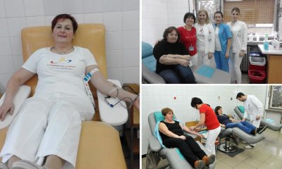 FOTO Medicinske sestre i tehničari iz OB Varaždin darivali krv za pacijente