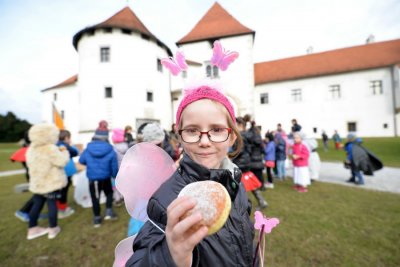 FOTO Vrtićki mališani vratili duh fašnika i pokladne tradicije u Varaždin