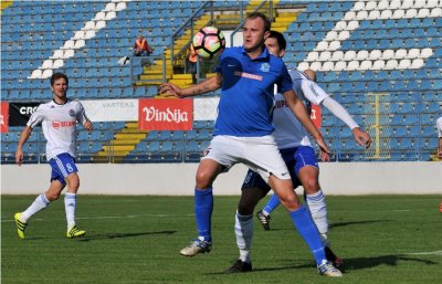 Luka Jagačić (plavi dres) zabio je jedini pogodak u 5. minuti susreta