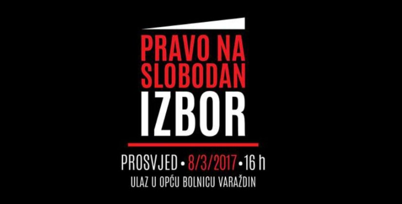 Varaždinska udruga Izražena na Dan žena organizira prosvjed za slobodan izbor pred bolnicom