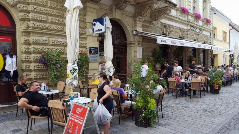 Zatvara se caffe bar Aquamarin u centru Varaždina