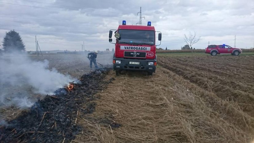 Tijekom proteklog vikenda 12 požara, policija apelira na oprez