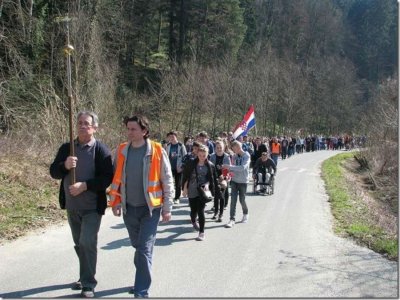 U subotu 1. travnja u 9 sati Križni put &#039;Stopama pobijenih&#039;.