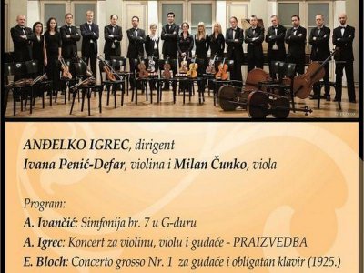 U nedjelju četvrti koncert sezone Varaždinskog komornog orkestra