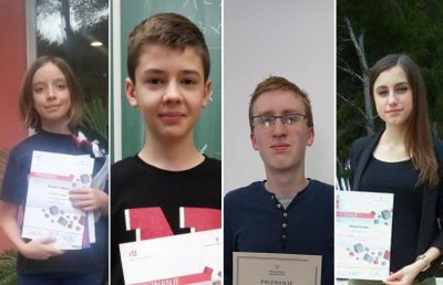Mladi matematičari iz Centra izvrsnosti državni prvaci u četiri kategorije