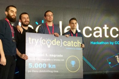 Studenti FOI-a najbolji i na hackathonu try{code}catch