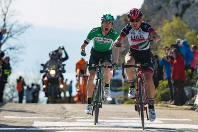 Kristijan Đuraek (desno) morao je napustiti Tour of Croatia