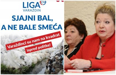 Organizatorice Sjajnog bala ogradile se od plakata Lige za Varaždin i traže njihovo uklanjanje