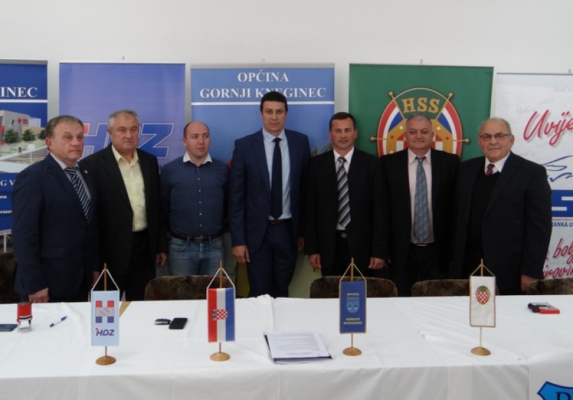 Općina Gornji Kneginec: Potpisana koalicija šest stranaka, kandidat za načelnika Goran Kaniški