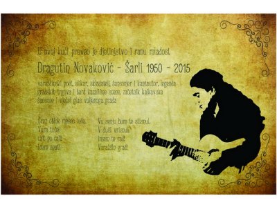 Otkrivanje spomen-ploča redatelju Petru Večeku i šansonjeru Šarliju u subotu