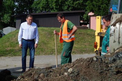 Načelnik Zvonko Šamec upoznao se jučer s dinamikom izvođenja radova u dječjem vrtiću