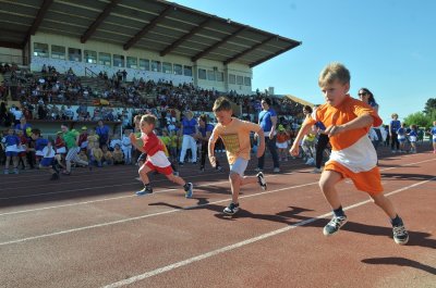 Oko 550 mališana u 19 ekipa iz 17 varaždinskih dječjih vrtića natjecao se u atletskim disciplinama, te u nogometu