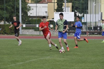 Umjesto utakmice igrači Varaždina odradili su trening susret, na kojem je igrao i Leonard Vuk