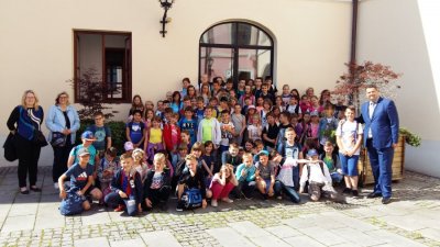 FOTO: Osnovnoškolci iz Ludbrega i Vinice posjetili Županijsku palaču