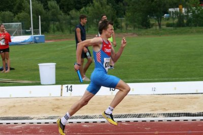 Gabrijel Stojanović istrčao je osobni rekord u utrci na 400 metara