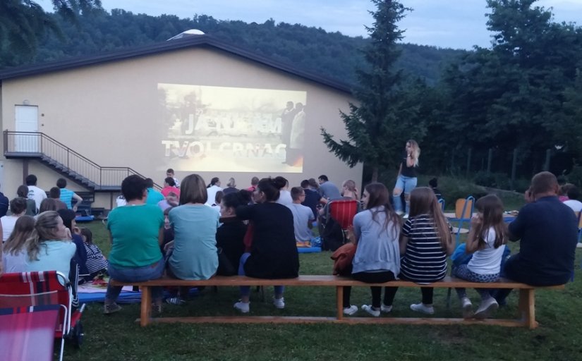 Odličan odaziv na prvo Kino na otvorenom u Klenovniku