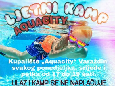 U petak na Aquacityju počinje besplatni ljetni kamp za djecu predškolske i školske dobi