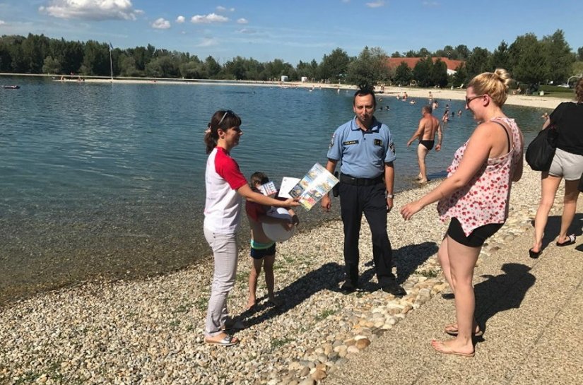 Kupači na Aquacityju doznali kako izbjeći ljetne opasnosti u vodi