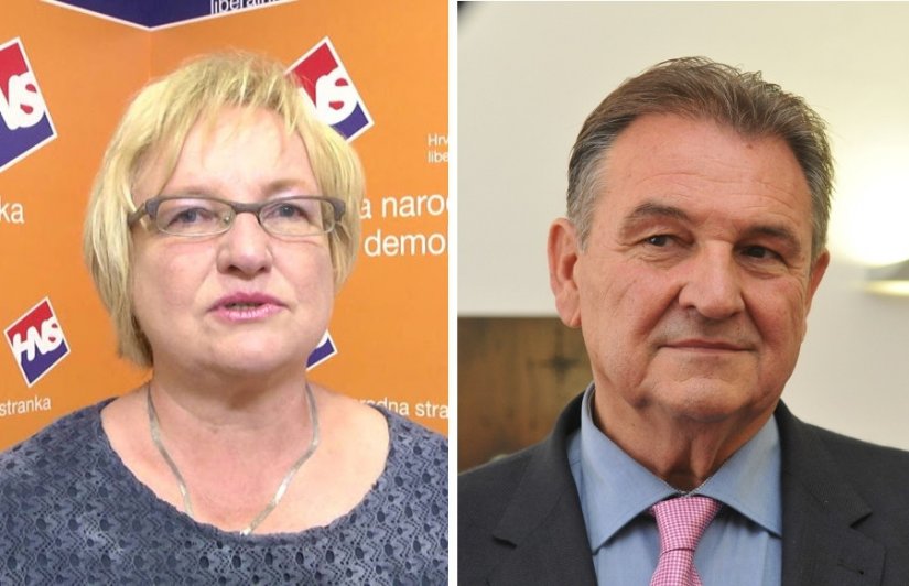 Božica Makar i Radimir Čačić