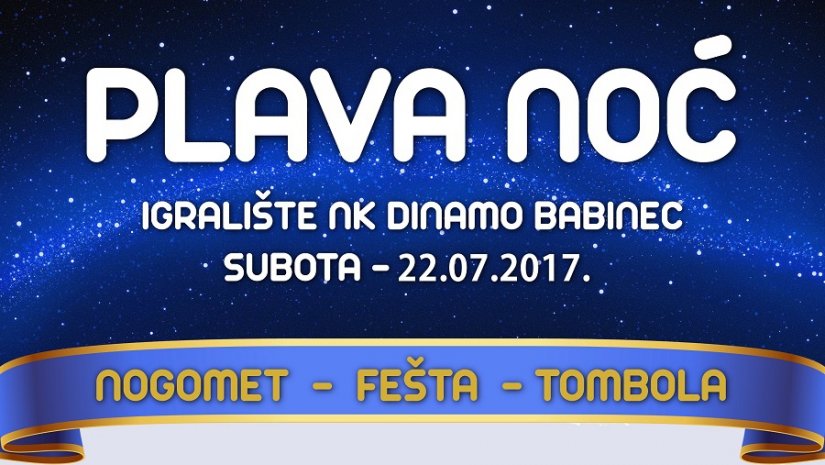 Velika fešta uz glazbu i nogomet danas u Babincu