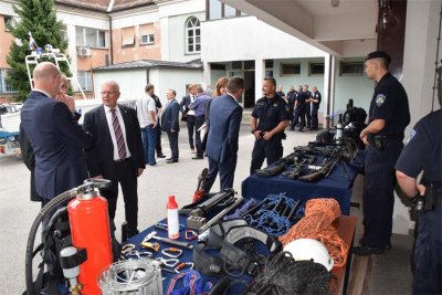 Predstavnici njemačke interventne policije posjetili Policijsku upravu varaždinsku