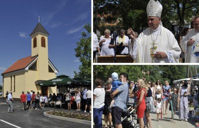 FOTO: Blagdan sv. Ane u Novakovcu proslavili u novoj kapelici