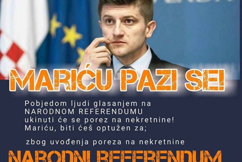 Poziv na referendum protiv poreza na nekretnine je - nakaradan!