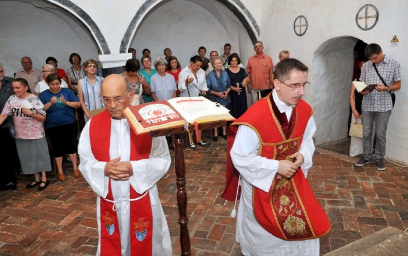 U kapelici Starog grada jučer misa u povodu blagdana sv. Lovre