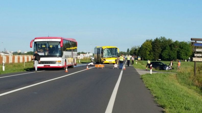 Nitko od 13 ozlijeđenih u jutrošnjem sudaru nije u životnoj opasnosti