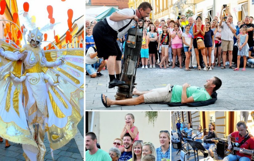 FOTO: Špancirfest već prvog dana oduševio šetače na varaždinskim ulicama