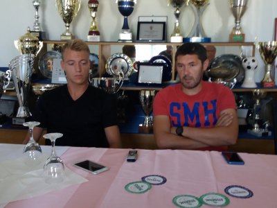 Domagoj Drožđek (lijevo) i Zoran Kastel vjeruju da Varaždin nije bez izgleda, iako je Cibalija težak suparnik
