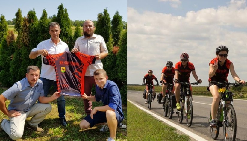 PODUHVAT Iz Visokog do Vukovara - biciklom