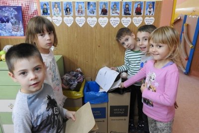 BRAVO Mališani iz Dječjeg vrtića Varaždin od 2013. godine razvrstavaju komunalni otpad