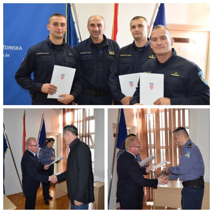 FOTO Načelnik policije 47-ero policijskih službenika uručio pohvalnice za dobar rad