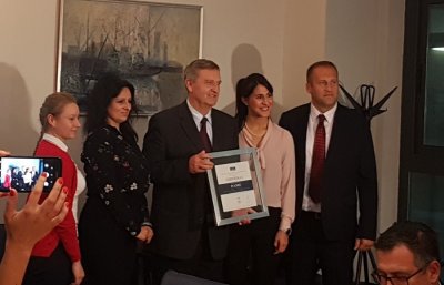 Gradu Ivancu ponovno međunarodni certifikat grada s povoljnim poslovnim okruženjem