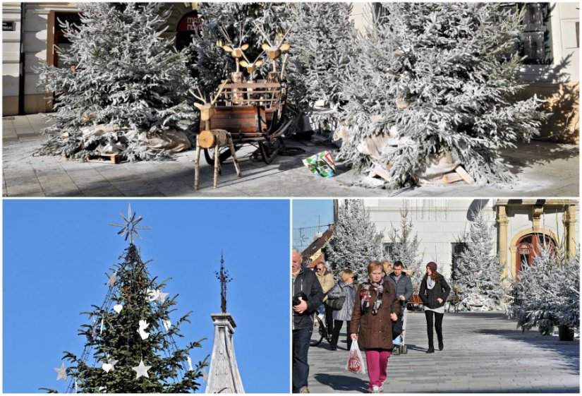 FOTO Korzo poprima božićni ugođaj, stigao i omiljeni sob Rudolf