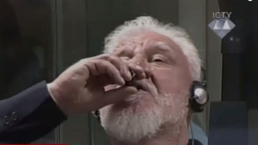 Slobodan Praljak umro nakon što je u sudnici popio otrov