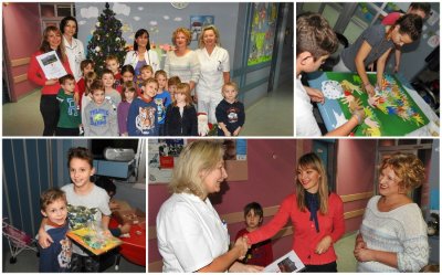 Mališani iz vrtića u Kućanu druženjem i poklonima razveselili male pacijente u OB Varaždin