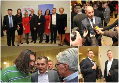 FOTO Varaždinski HDZ-ovci i partneri na velikom božićnom druženju, pogledajte kako je bilo