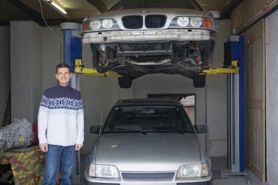 ELEKTRIČNA ERGELA Nakon električnog Kadetta, mladi profesor informatike prerađuje i BMW