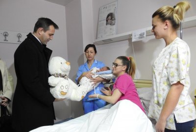 Marko Šljepica prva beba rođena u 2018. godini u Varaždinskoj županiji