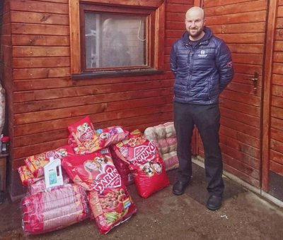 Ivanečki fotograf Zoran Stanko prikupio 108 kg hrane za napuštene pse u Spasu