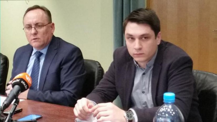 Direktor Mladen Ružman i viši stručni suradnik za zaštitu okoliša Nikola Martinaga